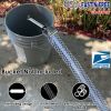 Reusable Mice Rat Mouse Killer Roll Trap Log Rolling Mouse Catcher Rodent Traps Mouse Control w/ 19.69in Mesh Ramp For Mice Rats Rodents Outdoors Indo