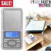 200g x 0.01g Digital Scale Pocket Jewelry Scale Kitchen Electronic Scale Tare Function w/ 5 Units LCD Backlit Display Auto-Off Tare Pcs Function