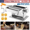 Pasta Maker Roller Machine Fettuccine Noodle Maker 9 Thickness Settings Stainless Steel