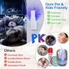 Plug-In Indoor Flying Insect Trap 5 Glue Boards UV Light Mosquito Killer With Night Light Dimmable Brightness Fly Odorless Safe Bug Zapper for Gnat Mo