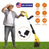 Cordless Electric Garden Tiller Cultivator With 20V Rechargeable Battery 3.93In Width 6.69In Depth 250RPM Max For Garden Yard Farm Lawn