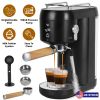 Espresso Machine With Adjustable Milk Frother Steam Wand 33.8OZ Removable Water Tank Heating Panel 15BAR Professional Coffee Maker For Espresso Latte