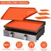 Silicone Griddle Mat Heavy Duty Food Grade Grill Mat BBQ Griddle Top Cover Fit for 36in/ 28in/ 22in Blackstone Griddle for All Seasons