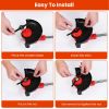 25Pcs Trimmer Blades Head Replacement Set 1Pc 5.91” Alloy Blade 4Pcs 5.71” Stainless Steel Blades 20Pcs 5.31” Plastic Blades For Cordless Weed Trimmer