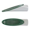 4Inch Green Angled Yard Drainage Pipe With Sloped Grate Yard Drain Emitter For Sump Pump Discharge Downspout Extensions Inlet Outlet Yard Drain Compat