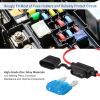 120Pcs Mini Auto Blade Fuse Set Assorted Standard Blade Fuse Kit 5A 7.5A 10A 15A 20A 25A 30A for Car Truck