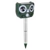 Ultrasonic Animal Repeller Solar Powered Animal Repellent Motion Sensor Animal Chaser IP55 Waterproof for Farm Garden Yard to Drive Deer Raccoon Squir