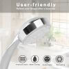 iMounTEK LED Shower Head Handheld Color-Changing Automatically Hydropower without Batteries