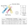 125Pcs Heat Shrink Butt Connector Solder Seal Wire Connector Electrical Terminals Kit Waterproof Insulated Copper