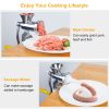 Manual Meat Grinder Heavy Duty Hand Operated Mincer Sausage Maker Machine Noodle Maker Kitchen Food Grinder For Pork Beef Pepper