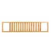 Bamboo Bathtub Tray Bath Table Bathroom Storage Rack Soap Cellphone Wine Glass Shelf Organizer