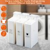 35oz Laundry Detergent Dispenser Container Empty Dispenser Bottle Storage Box w/ Waterproof Labels for Liquid Detergent Fabric Softener