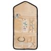 Travel Jewelry Organizer Case Foldable Jewelry Roll Storage Bag for Journey-Rings Necklaces Earrings Bracelets