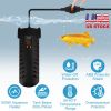 500W Submersible Aquarium Heater Temperature Adjustable External Controller 79Gal Fish Tank Heater Aquarium Thermostat Heater For Freshwater Saltwater