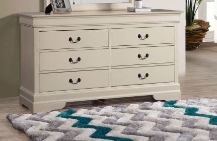 Glory Furniture Louis Phillipe G3175-D Dresser , Beige
