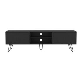 Tv Stand Franklin, Living Room, Black