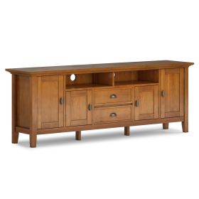 Redmond - 72" TV Media Stand - Light Golden Brown