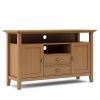 Redmond - Tall TV Media Stand - Light Golden Brown