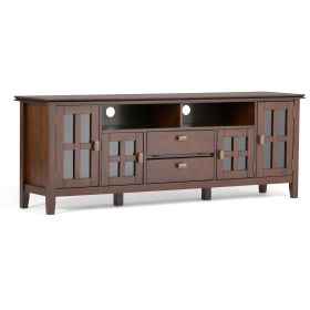 Artisan - 72" TV Media Stand - Russet Brown