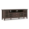 Artisan - 72" TV Media Stand - Farmhouse Brown