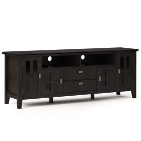 Artisan - 72" TV Media Stand - Hickory Brown