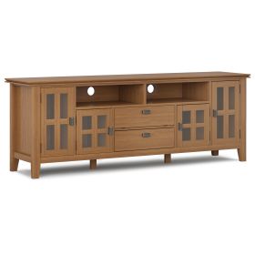 Artisan - 72" TV Media Stand - Honey Brown
