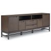 Banting - Mid Century 72" Wide TV Stand - Walnut Brown