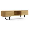Lowry - 72" TV Media Stand - Oak