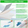 Queen Size Waterproof Mattress Protector Breathable Soft Cotton Mattress Pad Cover With Elastic Deep Pocket Up To 11in Noiseless Machine Washable Bedd