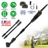 6in Cordless Pole Saw 7.4FT Maximum Extendable Length 35FT/S Speed Electric Pole Chainsaw 2Pcs 3.0Ah Batteries And Charger Included For Pruning Trimmi