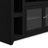 Bridgevine Home Skyline 65 inch TV Stand Console for TVs up to 75 inches, No Assembly Required, Mocha Finish