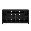 Bridgevine Home Skyline 65 inch TV Stand Console for TVs up to 75 inches, No Assembly Required, Mocha Finish