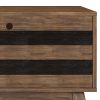 Clarkson - Low TV Stand - Rustic Natural Aged Brown