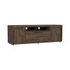 TV Stand for TVÂ´s up 60", Double Door Cabinets, One Flexible Cabinet, Dark Walnut
