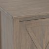 Ela - Medium Tv stand - Smoky Brown