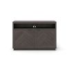 Herringbone TV Stand for TVs up to 55"; Gray