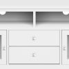 Cosmopolitan - 72" Wide TV Media Stand - White