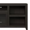 Bridgevine Home Skyline 95 inch TV Stand Console for TVs up to 100 inches, No Assembly Required, Mocha Finish