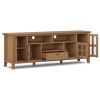 Artisan - 72" TV Media Stand - Honey Brown