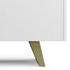 Lowry - TV Media Stand - White