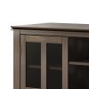 Artisan - Tall TV Media Stand - Tobacco Brown