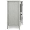 Artisan - Tall TV Media Stand - Fog Grey