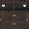 Redmond - 72" TV Media Stand - Brunette Brown