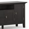 Redmond - 72" TV Media Stand - Hickory Brown
