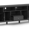 Redmond - 72" TV Media Stand - Black