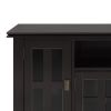 Artisan - 72" TV Media Stand - Hickory Brown