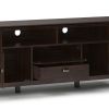 Artisan - 72" TV Media Stand - Tobacco Brown