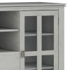 Artisan - Tall TV Media Stand - Fog Grey