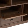 Redmond - 72" TV Media Stand - Rustic Natural Aged Brown