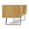 Lowry - 72" TV Media Stand - Oak